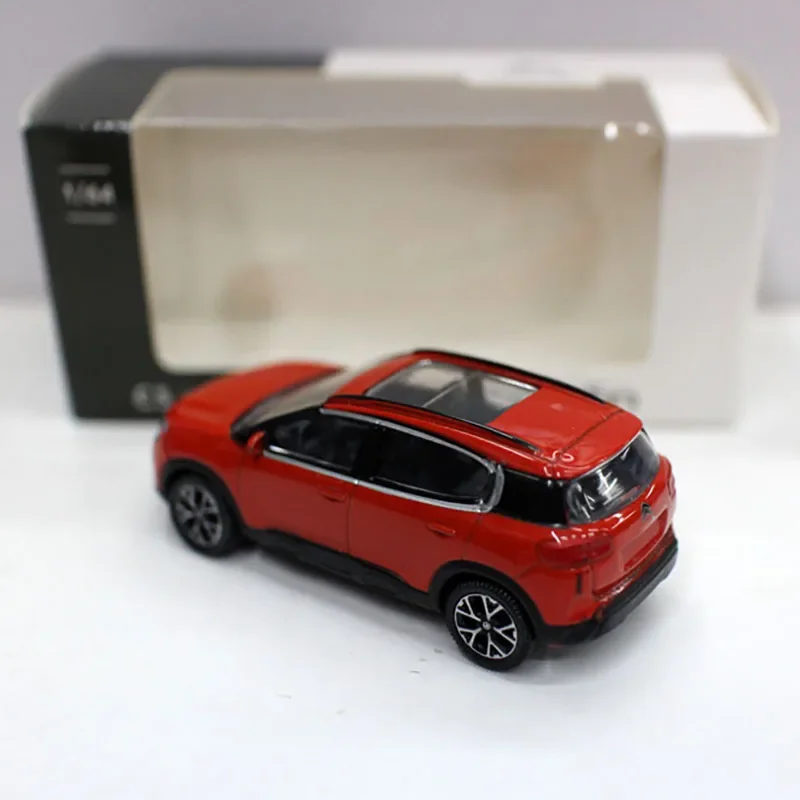 Diecast Scale Model Cars Citroen C5 AIRCROSS SUV Alloy Car Classic Collection Display Toys for Boys regali di natale per bambini