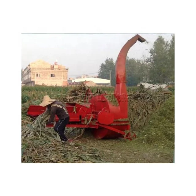 Cattle sheep feed crushed Ensilage machine Farm kneading silk crusher high yield high efficiency grinding hay cutter