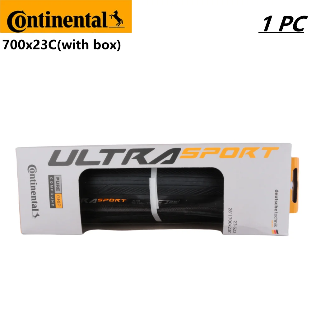 إطار طريق كونتيننتال ULTRA SPORT III قابل للطي 700x23C/25C/28C إطار خارجي لمنع الطعنة خفيف للغاية للمبتدئين للتدريب الأصلي