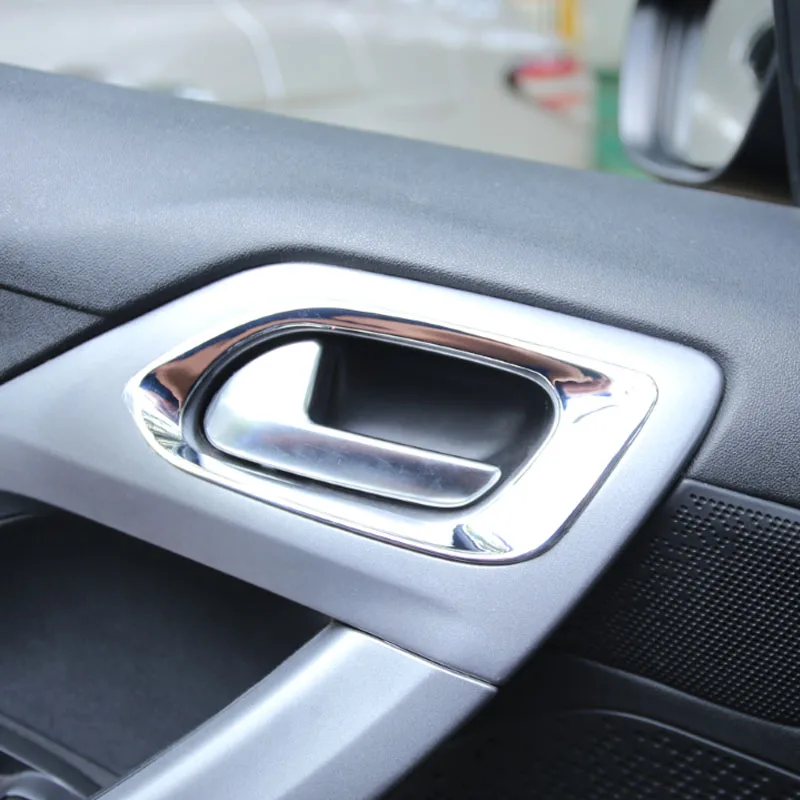 buitendeurgreepafdekking Zwart Chrome Auto Deurgreep