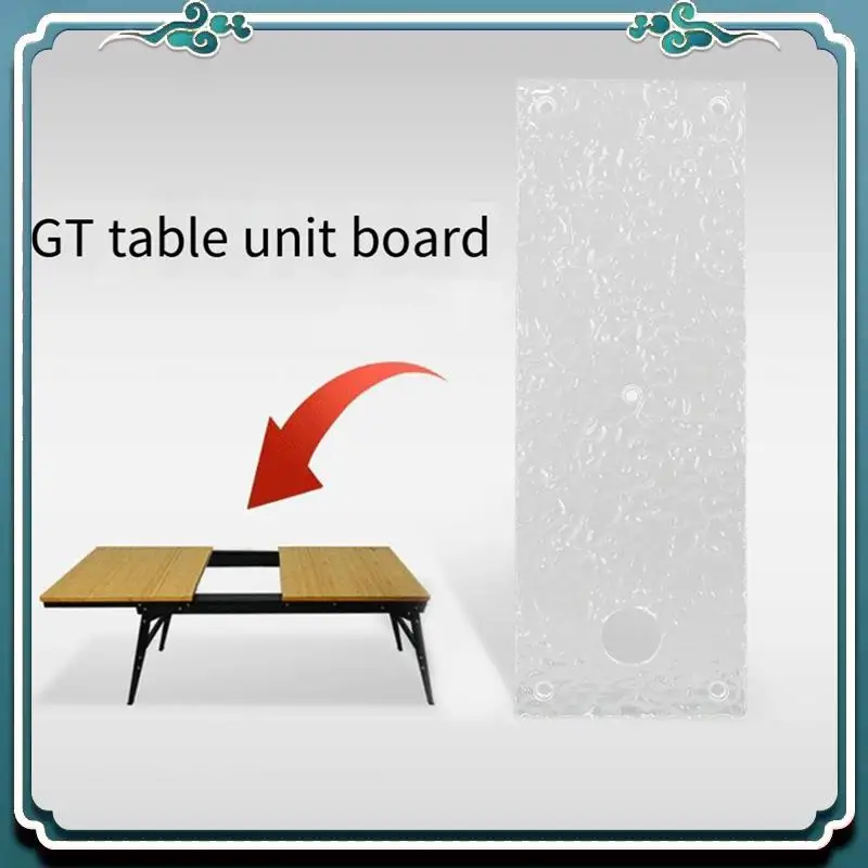 

Acrylic Table Board For Outdoor Camping Table Connector Plate Table Shelf Picnic Desk Plate For IGT Series