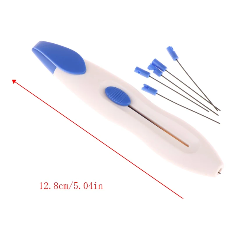 Azul Diabetes Pé Monofilamento Agulha Ferramenta, Teste De Dor, Polypersonality, Simétrico Distal Filamento Probe Props, Retracting Baseline