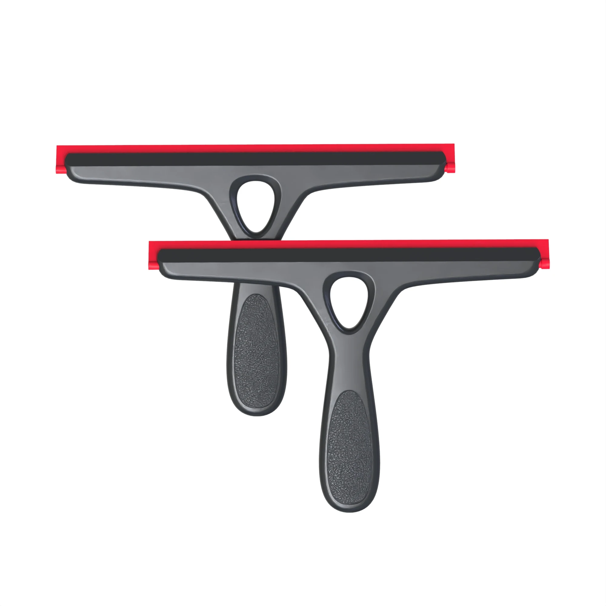 EHOMGUI 2 pacotes de rodo portátil de silicone para vidro de banheiro, bancadas, mesas, janelas de carro - limpador multi-superfícies de secagem rápida