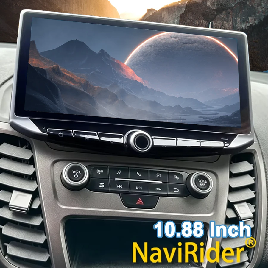 Android QLED Screen For Ford Transit Connect Tourneo 2018-2020 Car Radio CarPlay WIFI Multimedia GPS Navigation Bluetooth Music