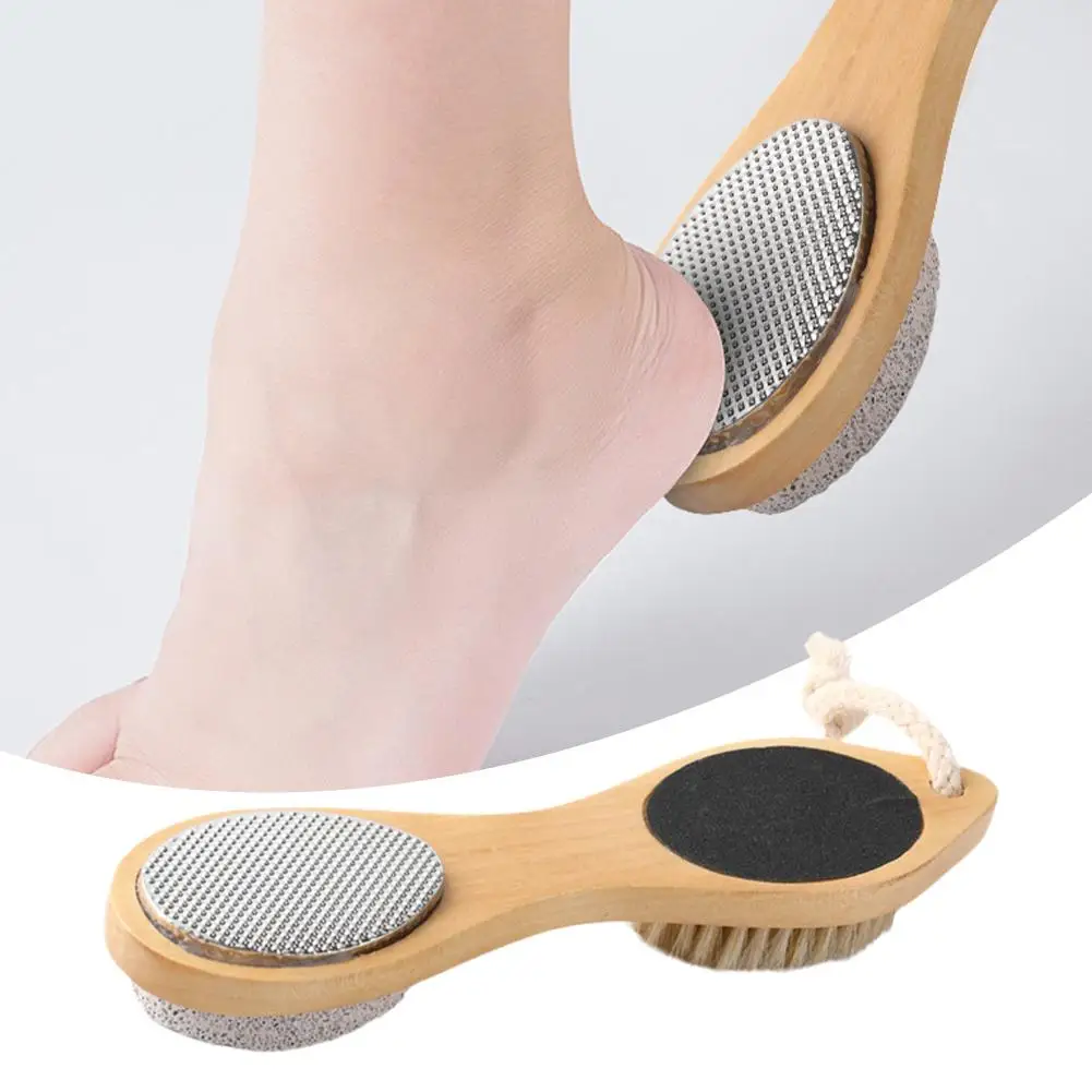 Brosse de Massage pour la peau sèche 4 en 1, 1 pièce, dissolvant de peau morte, Portable, Anti-Cellulite, exfolie, Circulation sanguine, outils de Massage