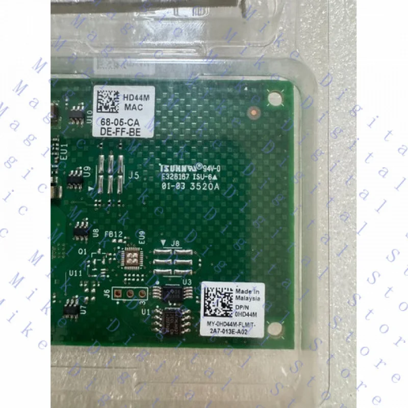 H  for Dell 01WYFT 0HD44M Intel X710-T2L Dual Port 10GbE Base-T PCIe x8 Network Adapter