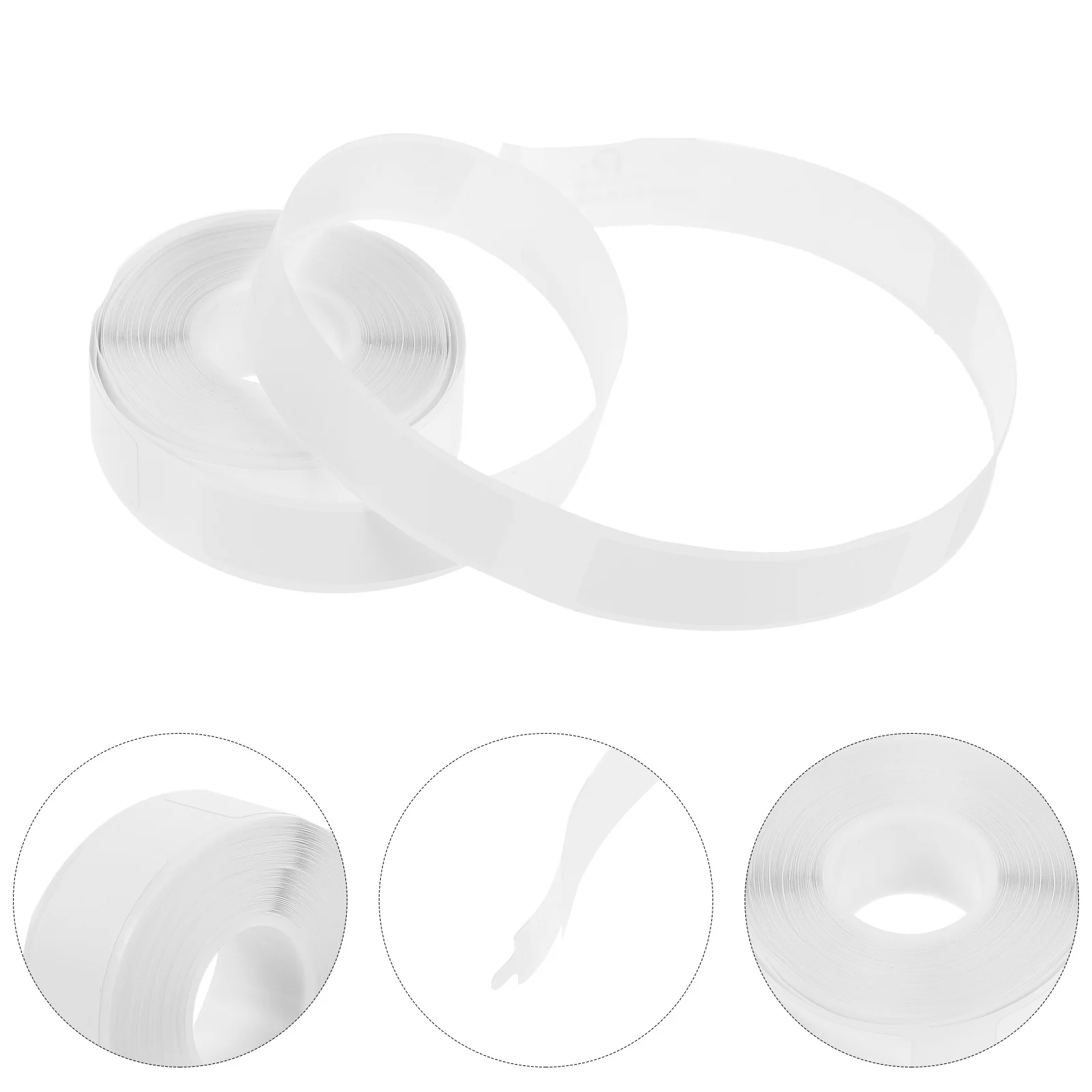 

3 рулона пустых термоэтикеток, самоклеящиеся этикетки для индивидуальной печати, прямоугольные наклейки для организации документов, банок, бутылок