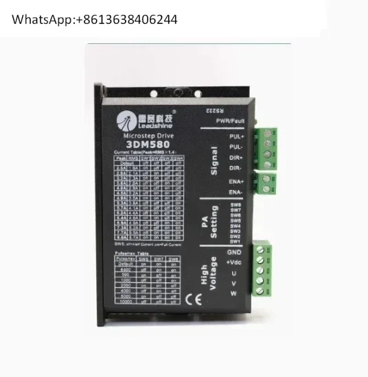 Leadshine Stepper Motor Driver 3DM580S 3ND583 3ND580 Match with 57 86 Series Motor