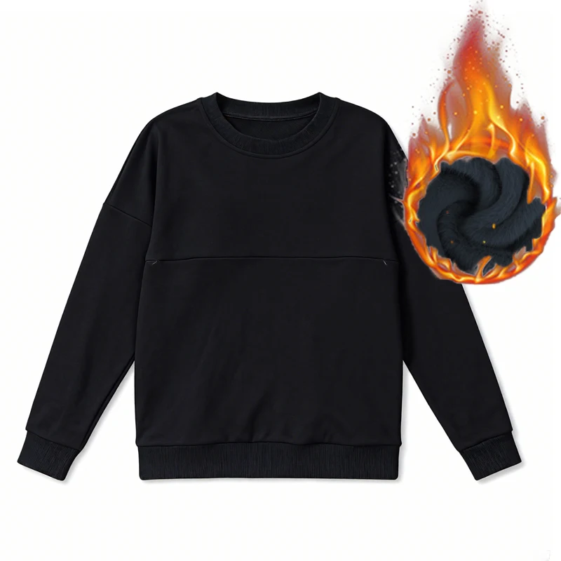 

Large Size Winter Maternity Sweater Long Sleeve Nursing Hoodies Thick Cotton Breastfeeding Clothes Mommy Pregnant Lactation Wear