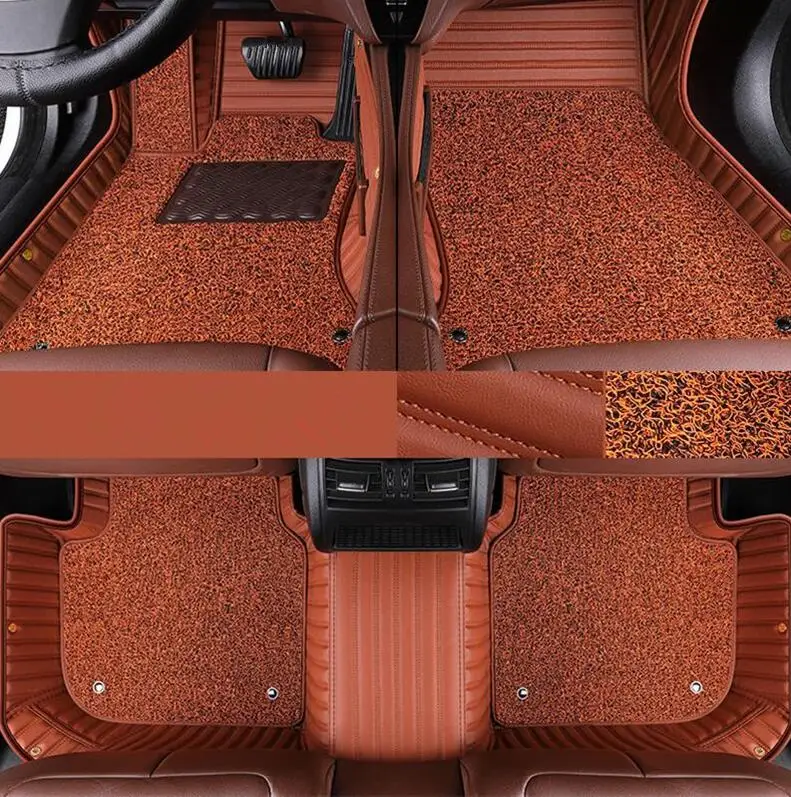 

Лучшее качество, специальные автомобильные коврики на заказ для Mercedes Benz EQA 350 2025-2022, водонепроницаемые двухслойные ковры для EQA350 2026