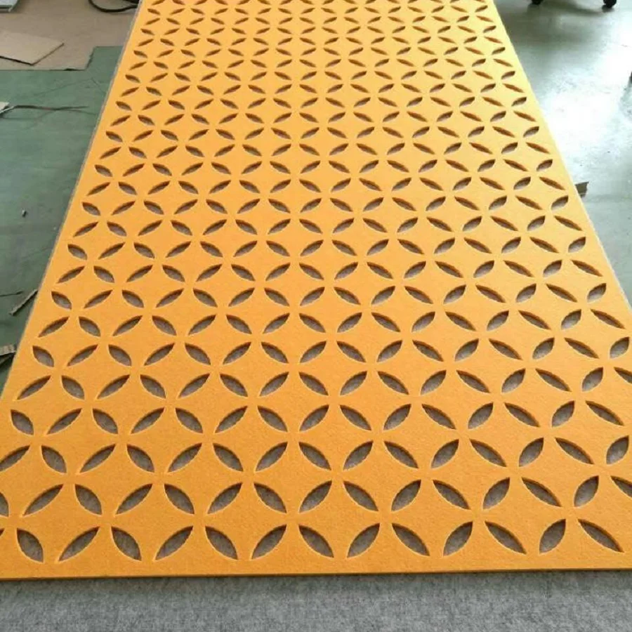 sound absorption coefficient acoustic materials acoustic fabric  pet sound proof foam for wall soundproof panel