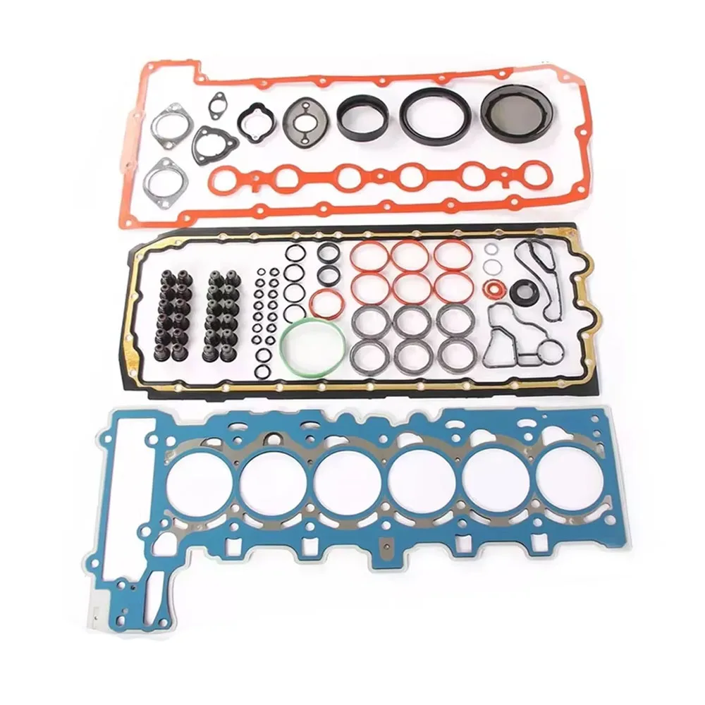 Engine Parts Full Gasket Seal Set Fit N52 2.5 L L6 Gas 04-12 N52B25 For BWM 323i 325i 325xi 523i 525i 525xi X1 X3 Z4 Rebuilding