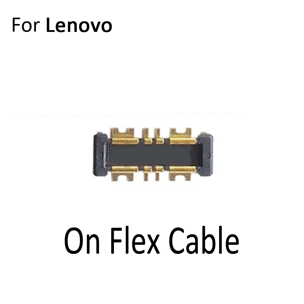 Inner FPC Battery Flex Clip Connector For Lenovo Z5 L78011 Battery Holder Clip Contact On Board Mainboard Flex Cable