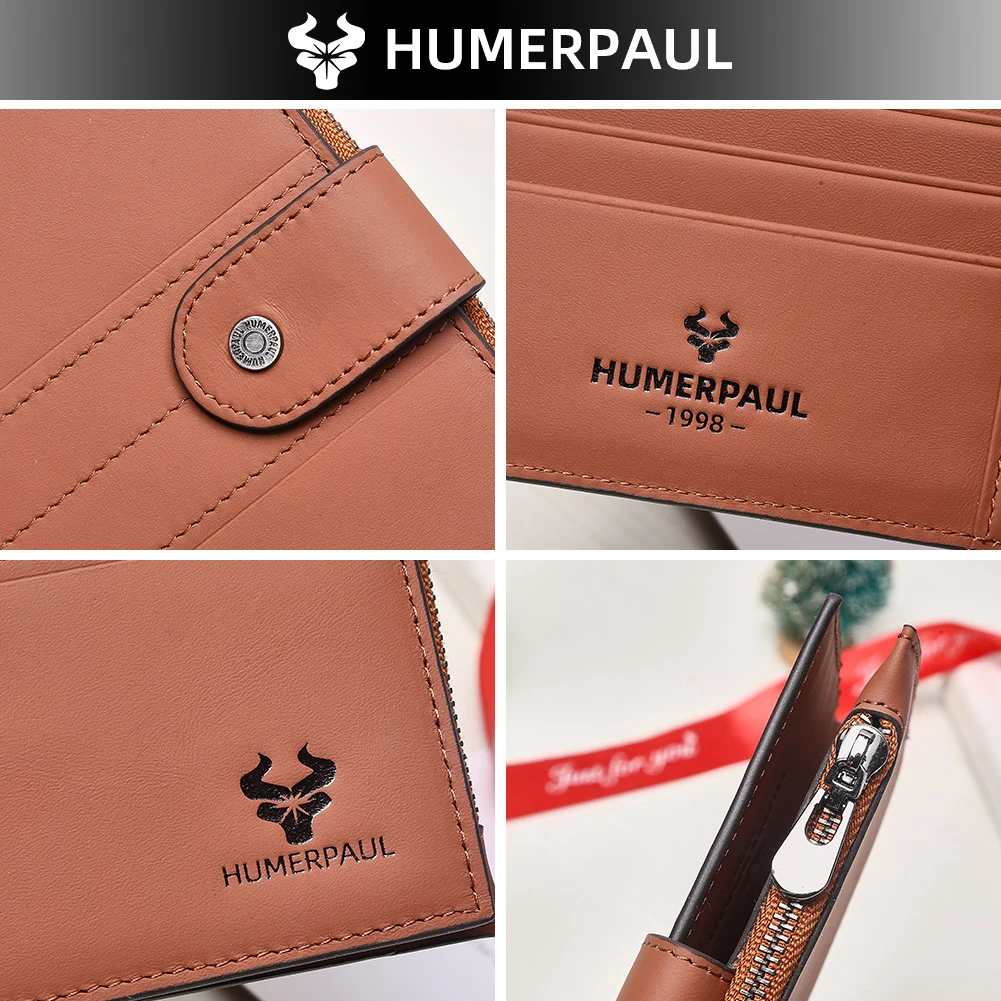 ที่ใส่บัตร RFID หนังแท้, กระเป๋าสตางค์หนังสือเดินทางท่องเที่ยวสําหรับผู้ชายและผู้หญิง, กระเป๋าใส่เหรียญหรูหรา, กระเป๋าเงินผู้ถือเงินสด unisex