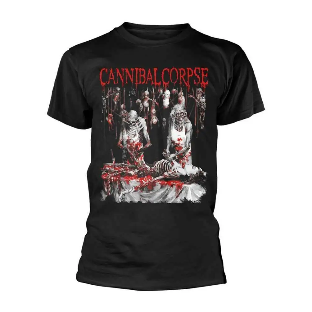 Cannibal Corpse 'Butchered At Birth Explicit' Black T shirt - NEW