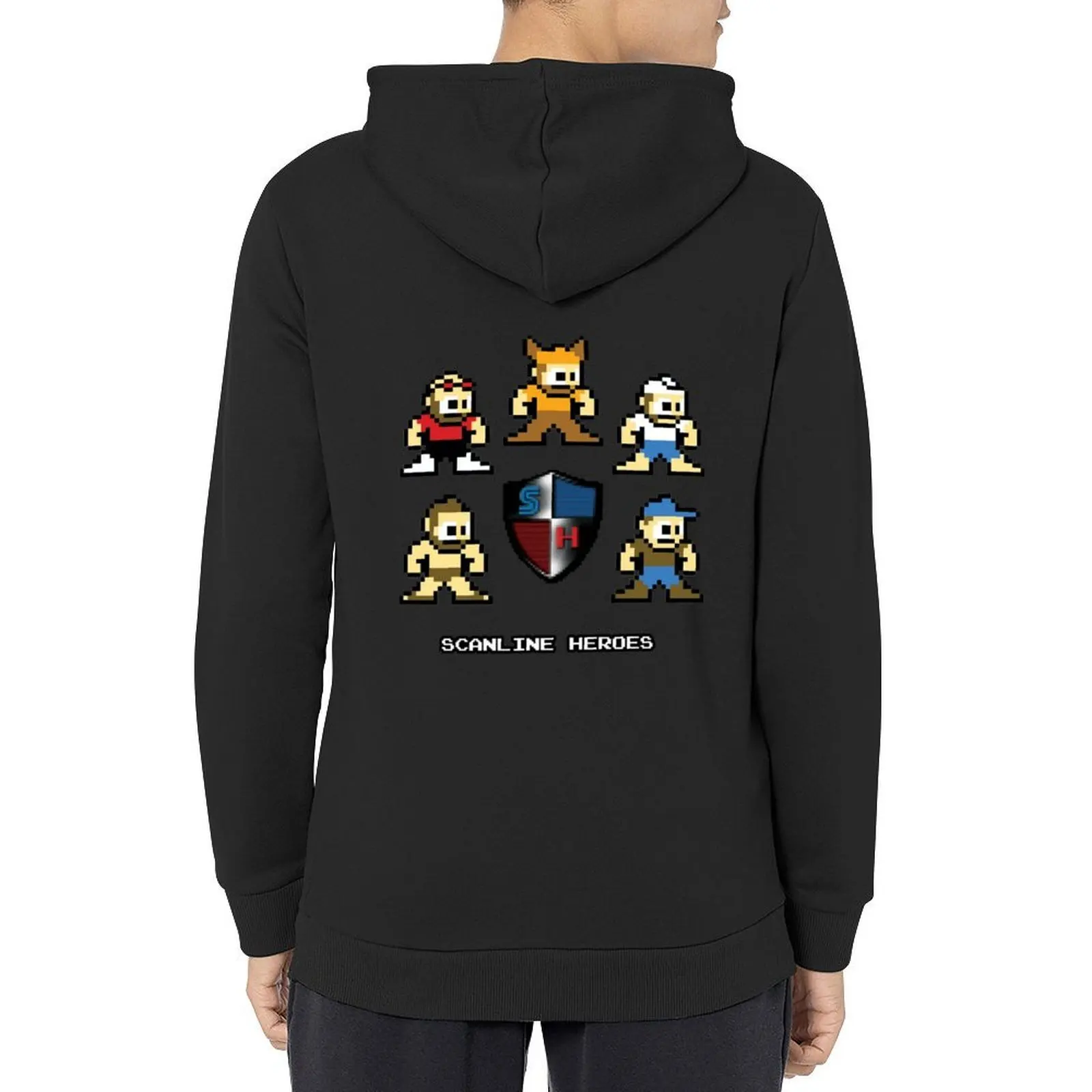 

Mega Men Hoodie men clothing winter clothes mens clothing anime clothes designer hoodies
