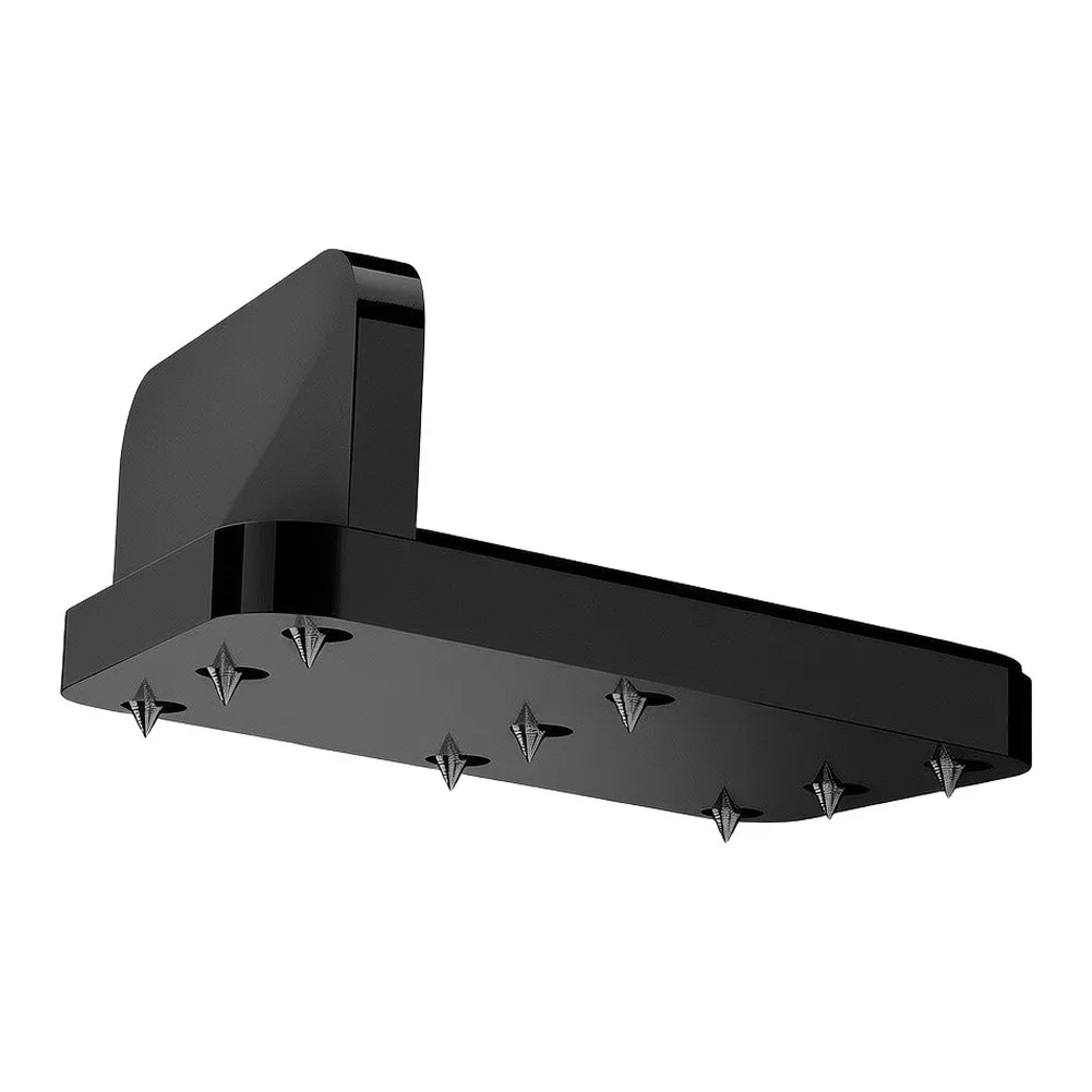 Anti-Slip Anchors For Evans for bass Drum Black for acrylic Shock-Absorbing Anchor For Drum Set Vibration Damping & Stability