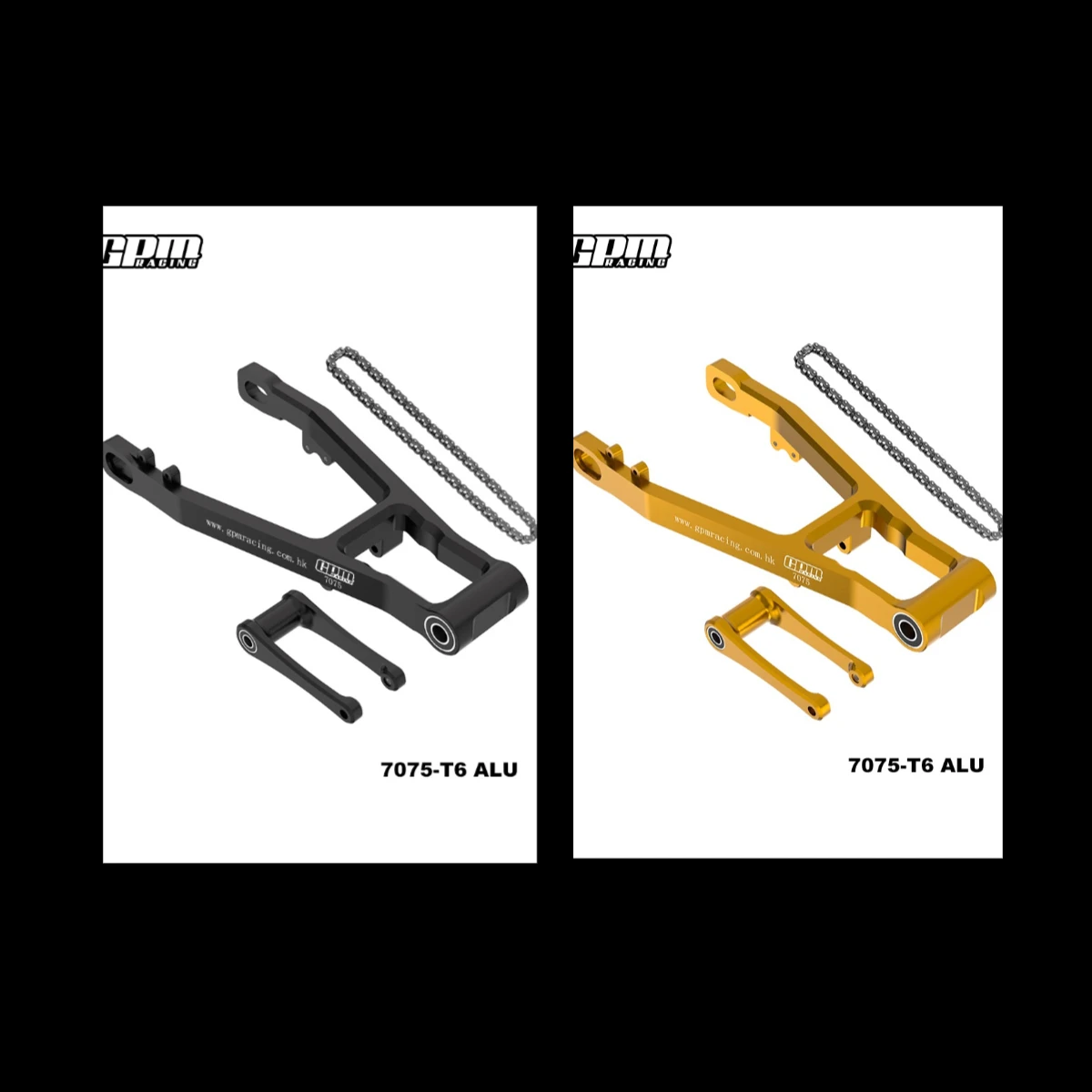 

GPM LOSI Promoto MX SM LOS-2272.LOS-2310 с ЧПУ для Alu 7075, удлиненный поворотный рычаг (+30 мм) + тяга + цепь