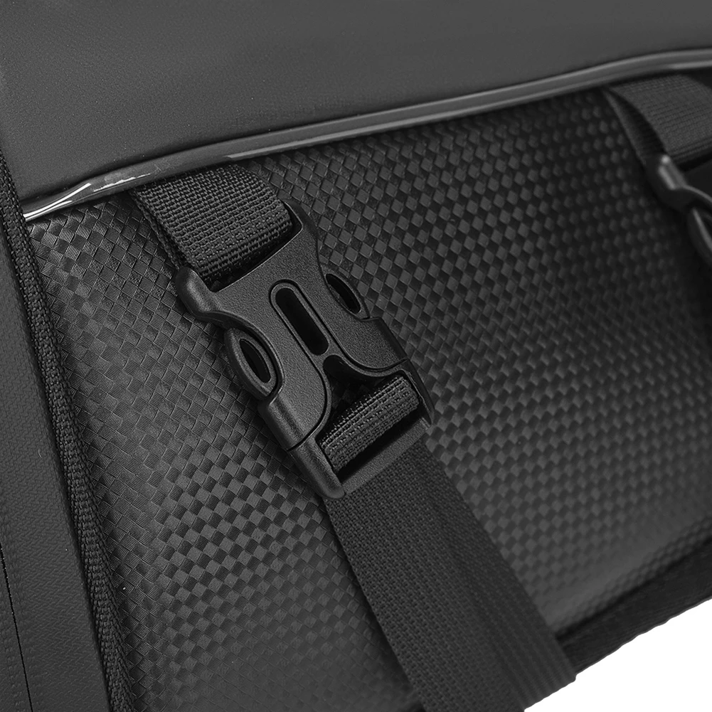 

Multifunctional Motorcycle Tail Bag Large Capacity Wear Resistant Crossbody Bag Motorcycle Tail Pack for Electric Motor Car Bike