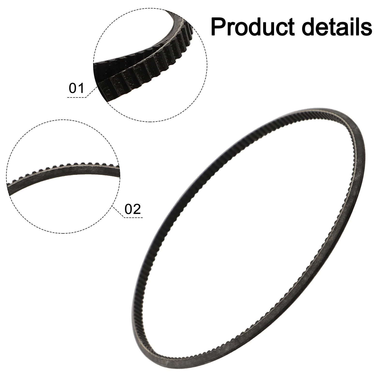 Engineered Precision The Reliable Model 5M375 Drive Belt Specifically Built for the For WM210V Mini Lathe User's Needs