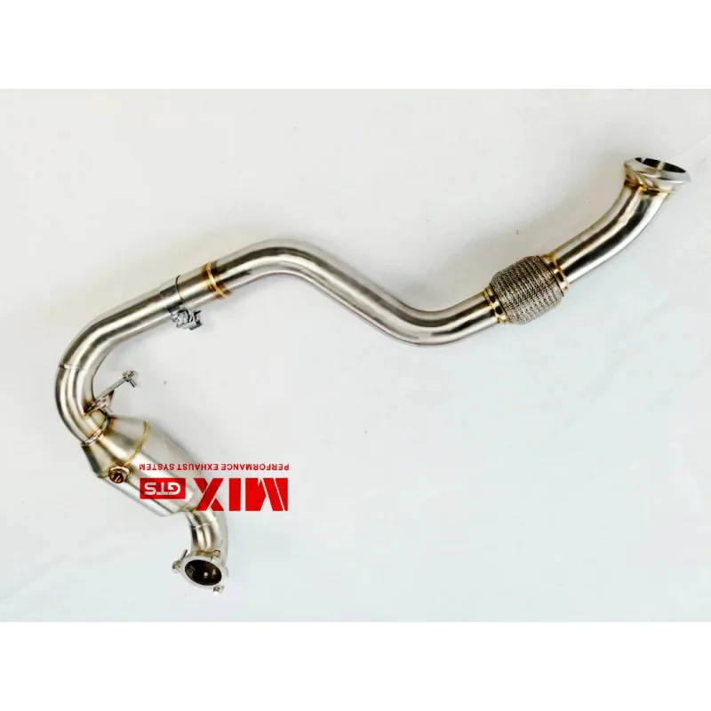 High-performance Exhaust Manifold Downpipe for Benz  A250 CLA250 quality Stainless Steel car exhaust system Increase Sound Power