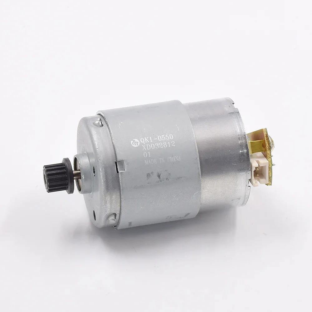 MABUCHI QK1-0550 RS-385PH-17120 Carbon Brush Motor Pulley Gear DC 12V-24V 8600RPM for Printer Office Device