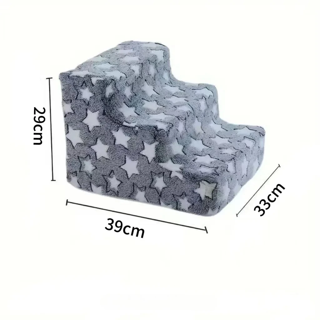 Pets Household Bedside Stairs Dogs Teddy Dogs Stairs Cats Cleaning Pet Ramp Stairs for Dogs Pet Accessories - view 3