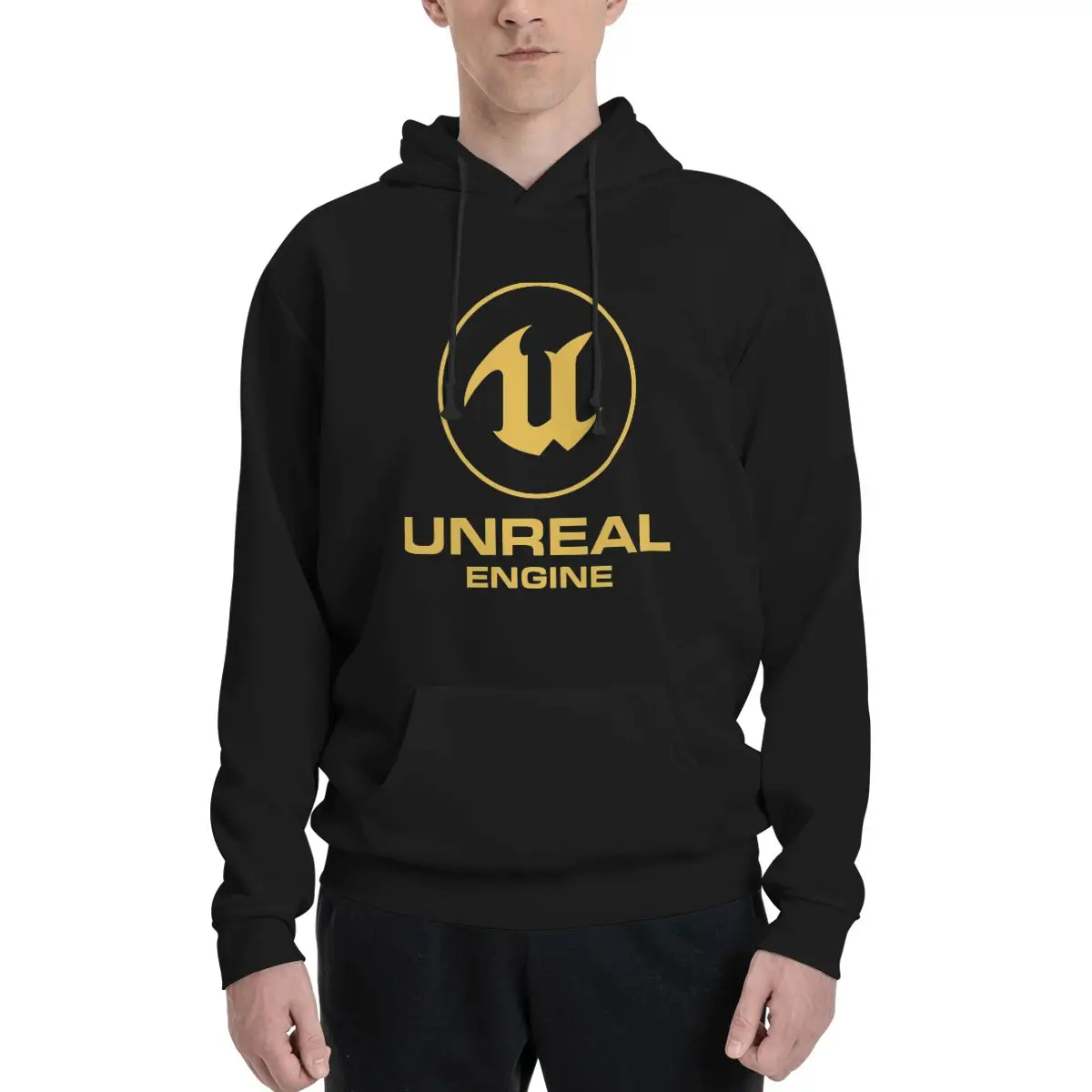 الأكثر مبيعًا - سويت شيرت بقلنسوة للرجال من Unreal Engine Merchandise