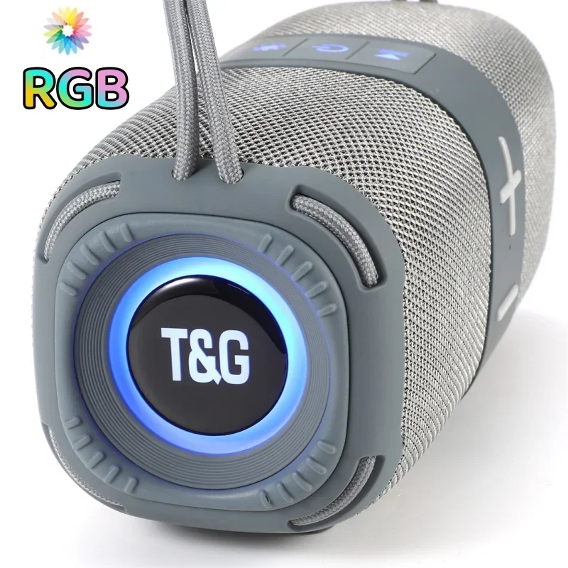 TG668 Caixa De Som Беспроводная Bluetooth-колонка, тяжелые басы, сабвуфер, портативный музыкальный центр, высокая громкость, звуковая колонка с светодиодный TWS TG668 Caixa De Som Беспроводная Bluetooth-колонка, тяжелые басы, сабвуфер, портативный музыкальный центр, высокая громкость, звуковая колонка с светодиодный TWS