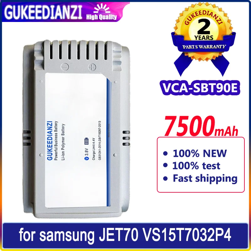 

GUKEEDIANZI Battery 7500mAh for samsung JET70 VS15T7032P4 VCA-SBT90E Batteries