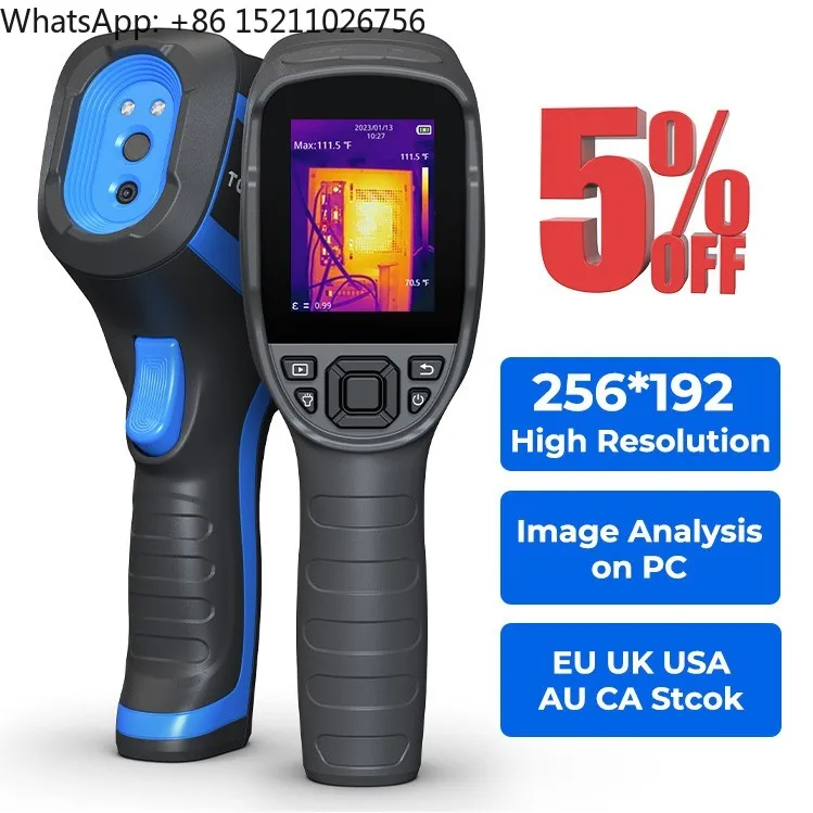 

TC005 Заводская поставка Высокое разрешение 256*192 Портативный портативный Android автомобильный инфракрасный тепловизор изображения