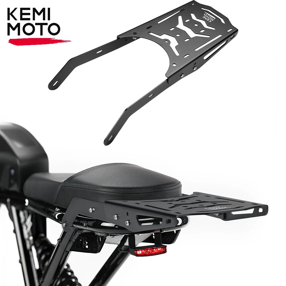 For Super73 R Series Rear Rack Aluminum Bike Cargo Rack Luggage Basket Carrier Tail Storage Electric Bike Accessories Shelf