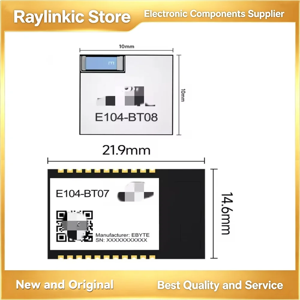 EBYTE E104-BT08 E104-BT07 EWT104-BT08 BLE5.1 Bluetooth to Serial Port Module Low Power Consumption Support Beacon And iBeacon