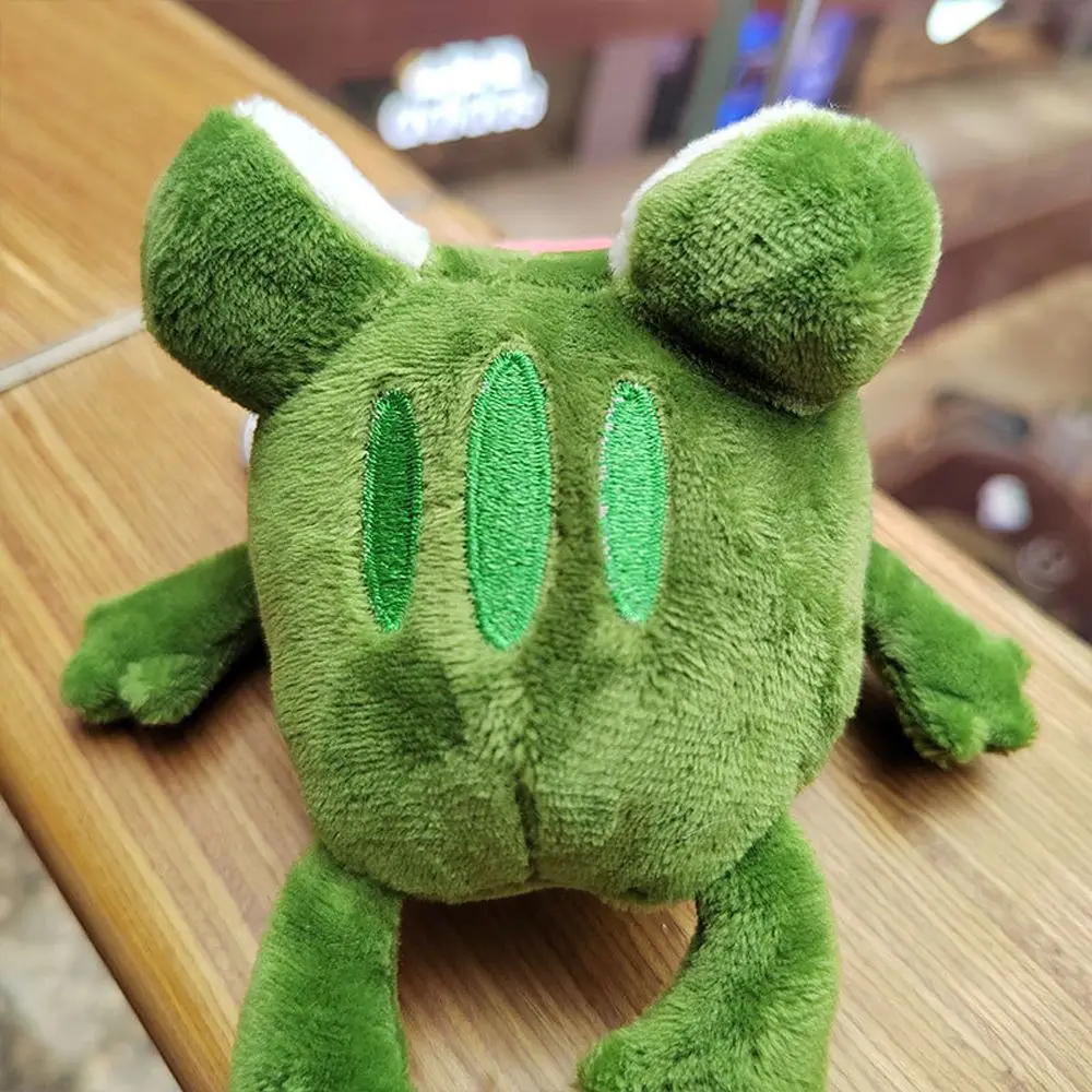 Gift  Pendant Animal  Backpack Pendant Car Key Ring  Keyring  Keychain Big Mouth Frog  Stuffed view 2