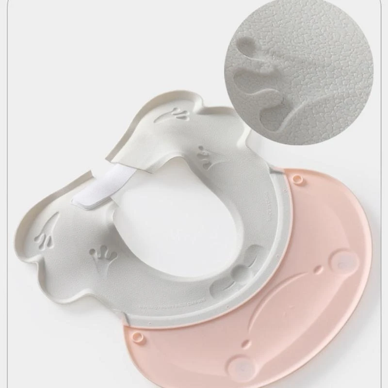 

J15U Soft Baby Shower Cap Adjustable Visor Hat Safe Shampoo Shower for Toddler Girls