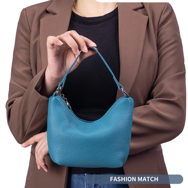 

Сумка для пельменей для женщин, маленькая сумка-тоут из натуральной кожи, сумки через плечо, кошелек на плечо, сумка с верхней ручкой, сумка-ранец с цепочкой