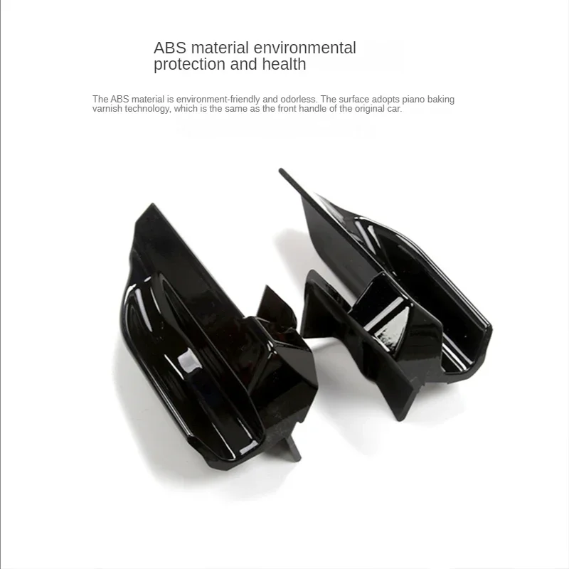 2PCS Rear Door Handle for Ford Mustang Mach-E Protective Cover Sticker Convenient Decorative Original Modification Accessories