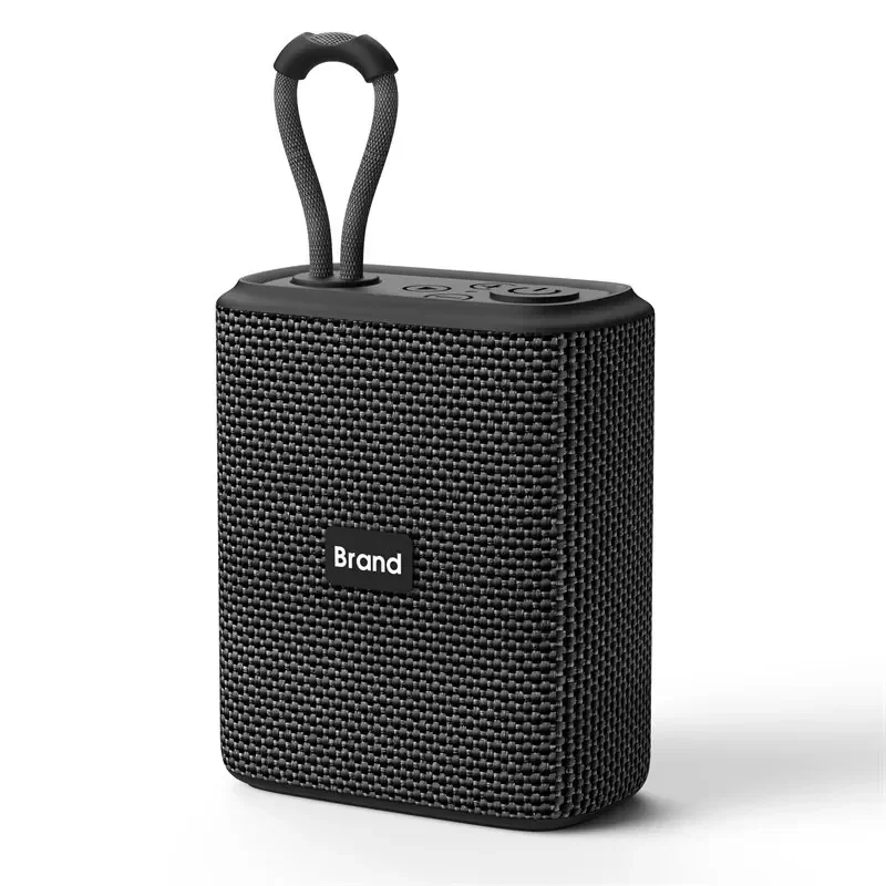 YABA EBS-300 5W Mini Portable Wireless Speaker Bluetooth 5.0 Bass Built With Fabric Mesh &Handle Long Playbacktime