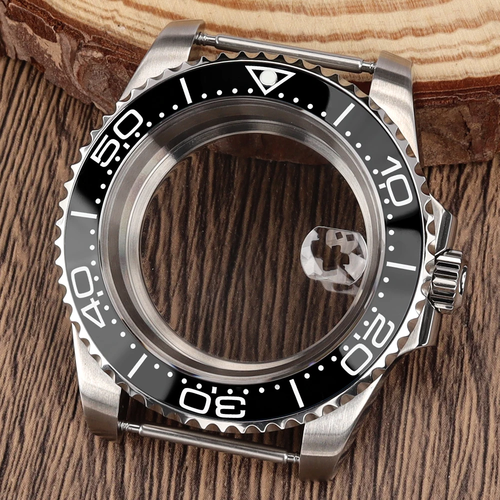40mm Watch Case For Seiko NH35 NH36 NH34 4R35 7S26 Miyota 82 series Mingzhu DG2813 3804 PT5000 28.5mm Dial Gmt-master SUB YACHT