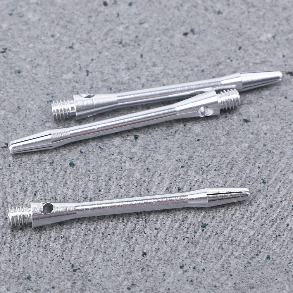 10 Pcs Metal Shafts Aluminum Alloy Standard 2BA Thread 48mm Length Perfect for Flights Professional Game