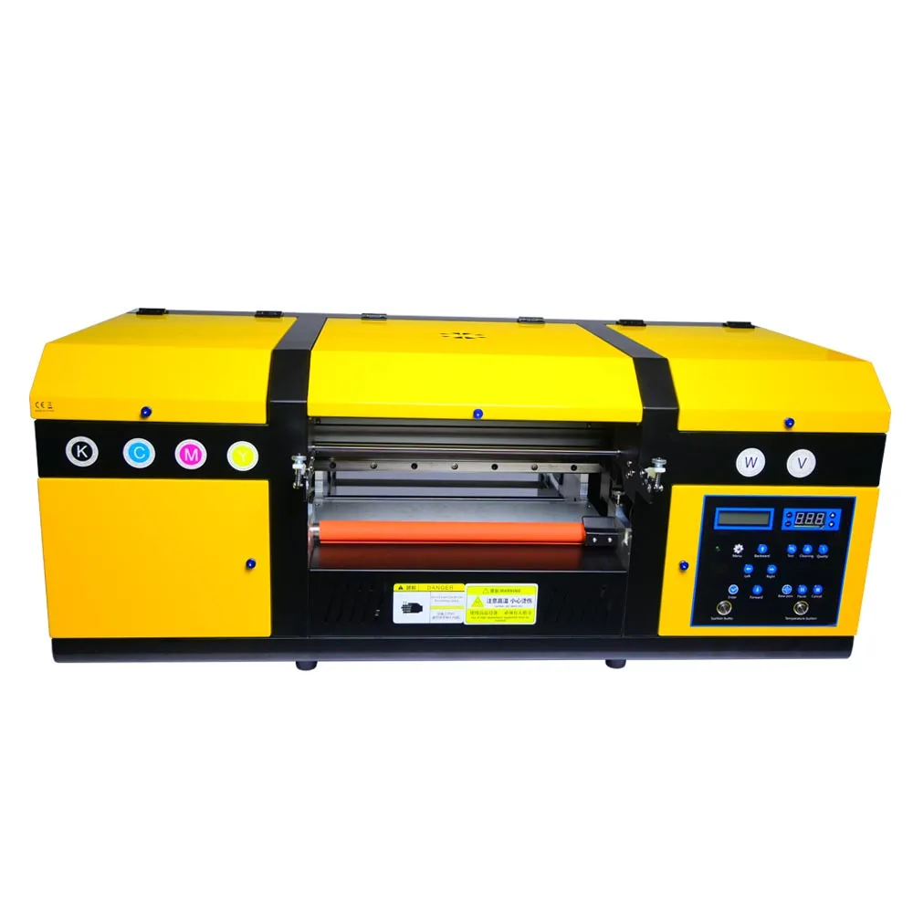 US STOCK ACHI A3 UV DTF Printer Sticker Printer Double XP600 Printer A3 Printer Software + AB film +6*500ML INK EU Warehouse