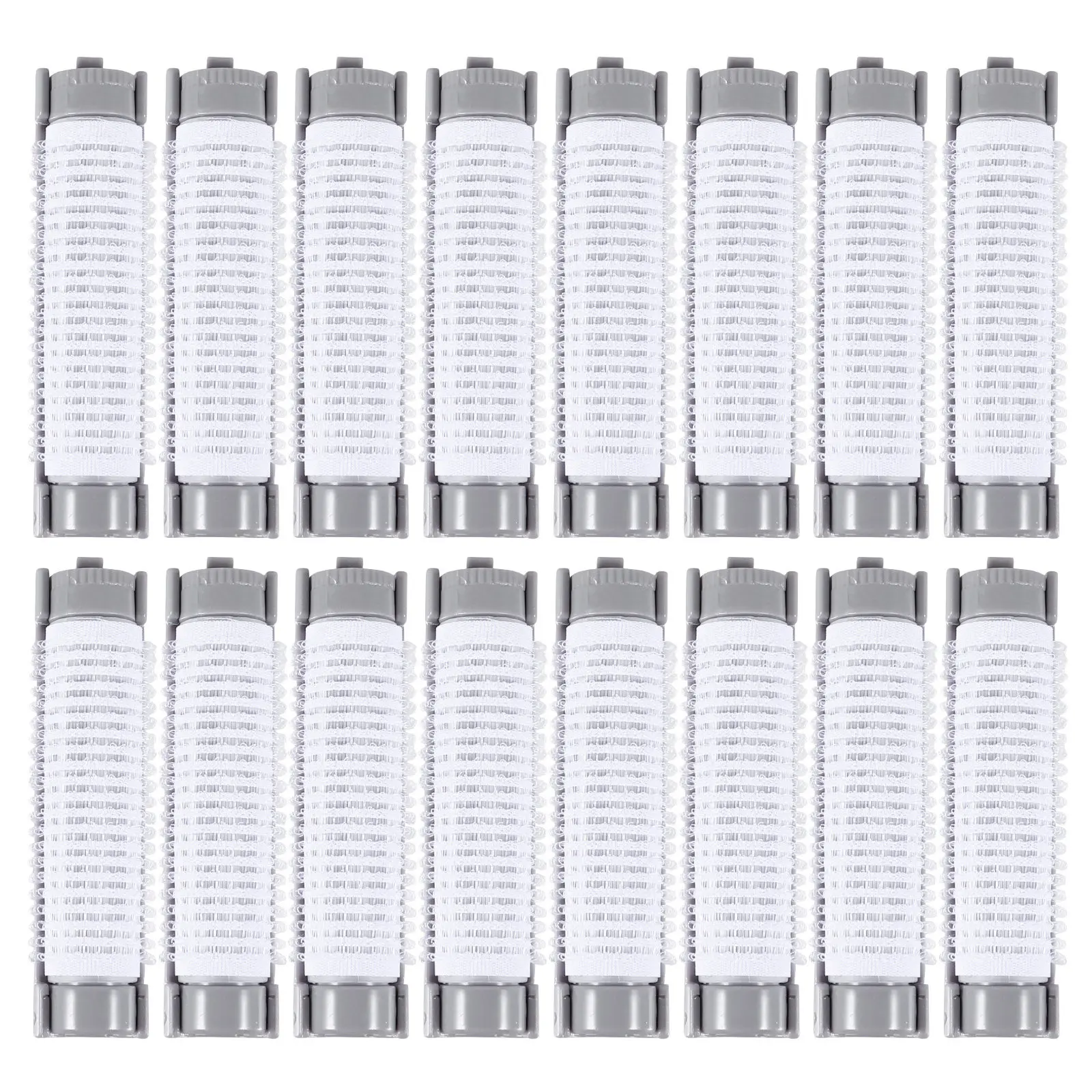 

20 шт. пластиковых бигуди для волос, инструменты для укладки волос, прочные зажимы, нескользящие, легкие, портативные, подходят для ежедневного использования дома и в путешествиях