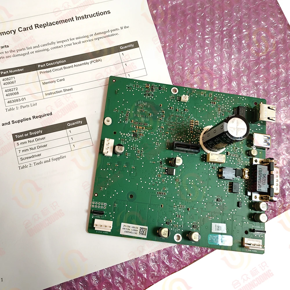 الأجزاء الأصلية 408271 VJ Printer PCBA اللوحة الرئيسية للطابعة VJ 6230 Tto #3