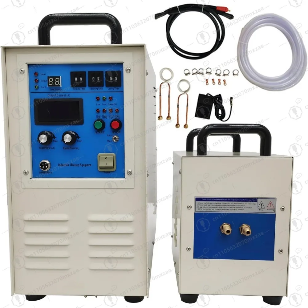 فرن سخان حثي عالي التردد 220 فولت معدات معالجة الحرارة الصناعية لحام ذوبان الصلب #1
