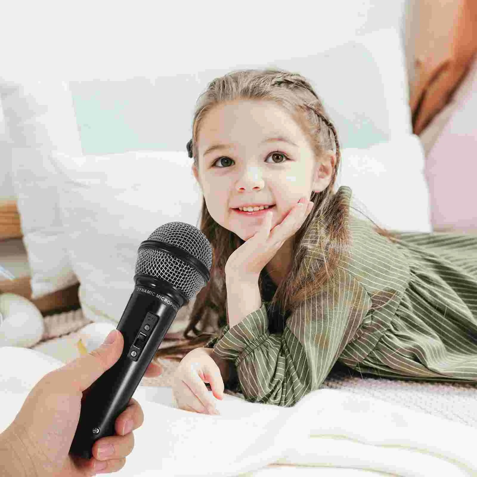 Simulation Microphone Microphine Xylophone Toys Prop Pretend Play Kids Karaoke Gift Baby Girl