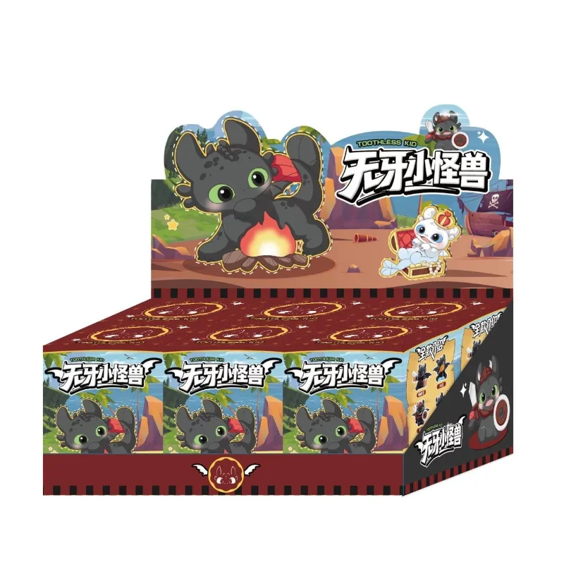 Dragon tamer, cute toothless monster, blind box, trendy play, creative cartoon doll, figurine, resin ornament, toy gift view 6