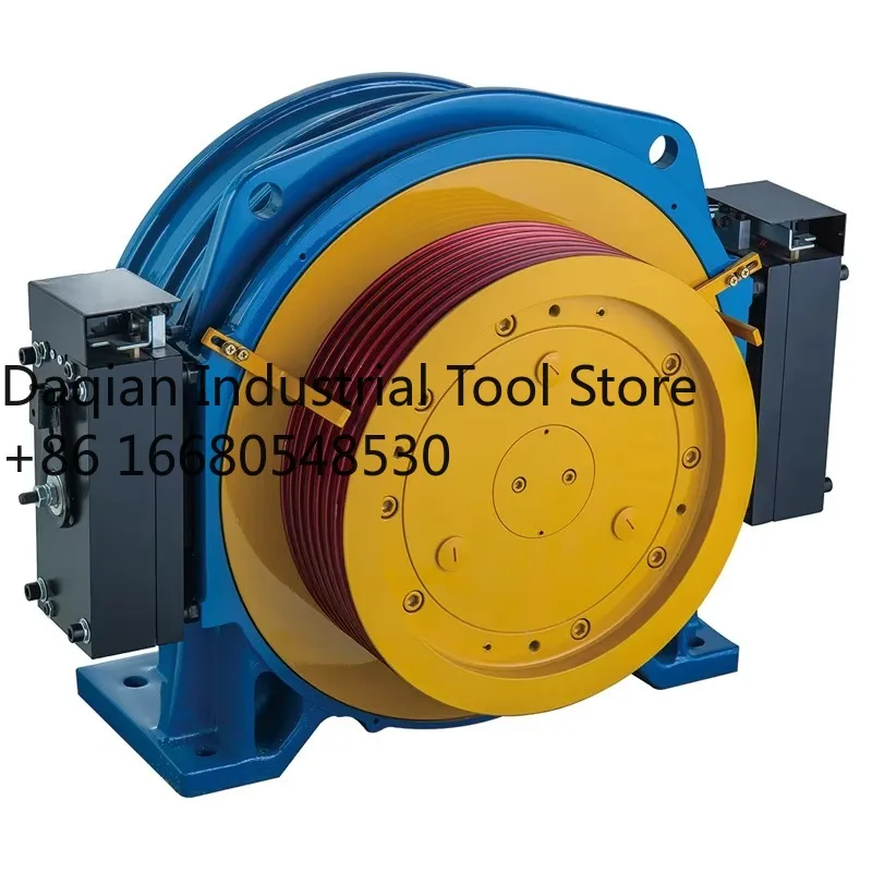 3dsPermanent Magnet Synchronous Gearless Elevator Traction Machine 450KGS Motor Engine