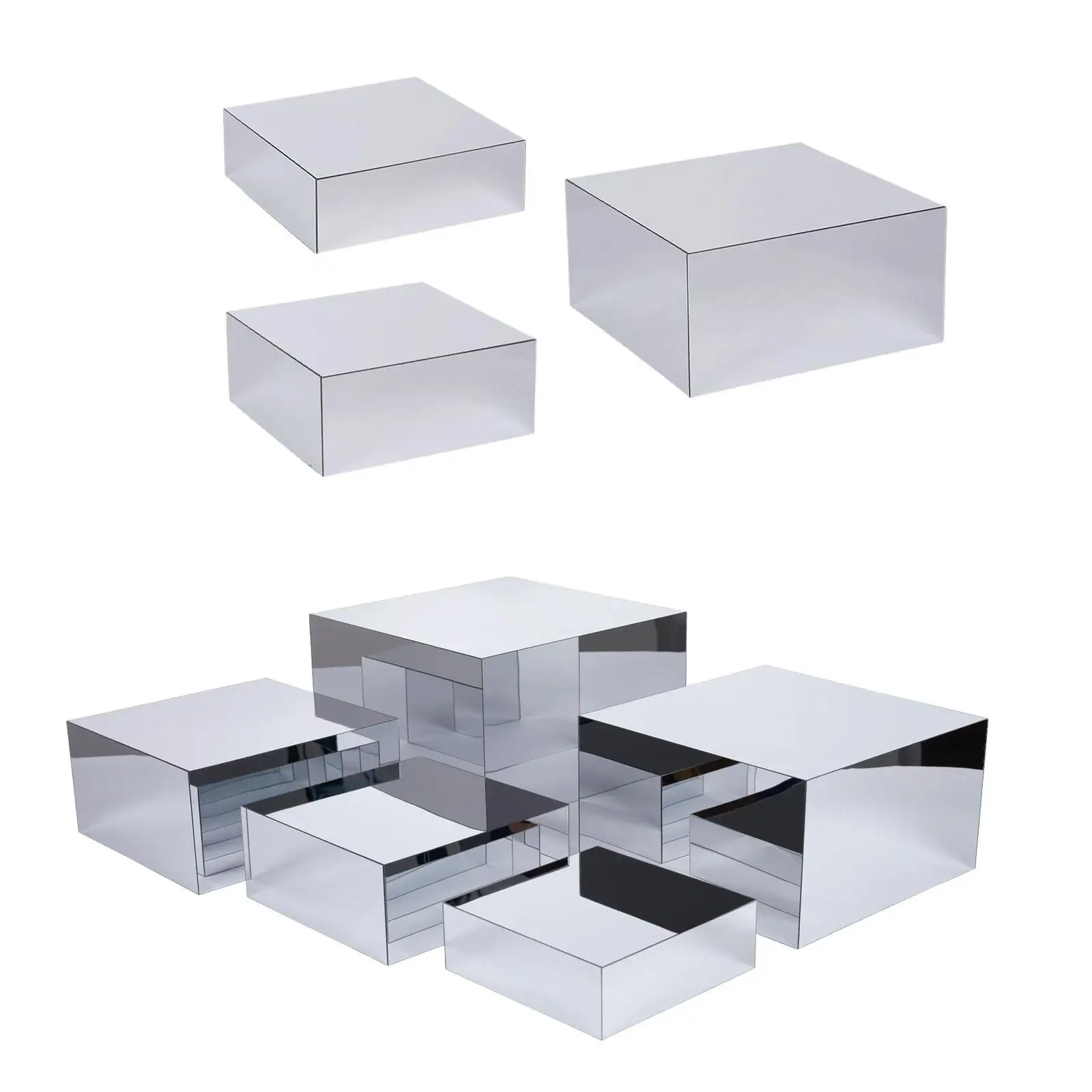 

Buffet Risers Acrylic Table Decorative Multifunctional Dessert Display Shelf