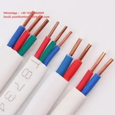 Jianglong Electric 71f/TVVB Flat Cable Wire Soft Flexible Cable Shielded Elevator Lifts Cable  for Overhead Crane Electroplating