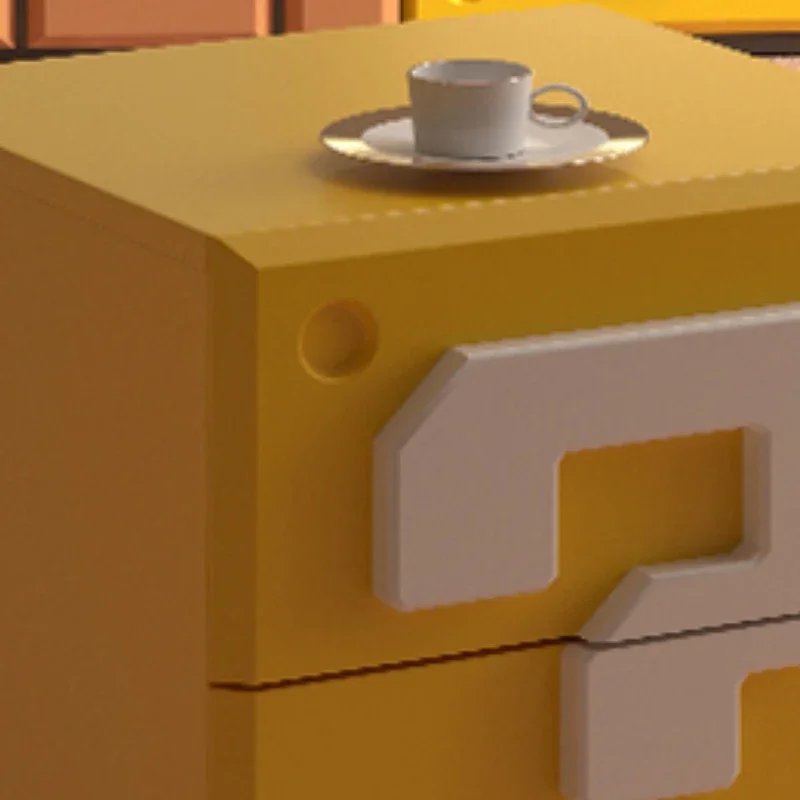 طاولة سرير فاخرة ضيقة عتيقة جمالية باوهاوس خزانة بجانب السرير حديثة تخزين فريد أثاث غرفة النوم Mesa De Noche